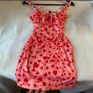 Shien Heart Mini Dress Size S.
